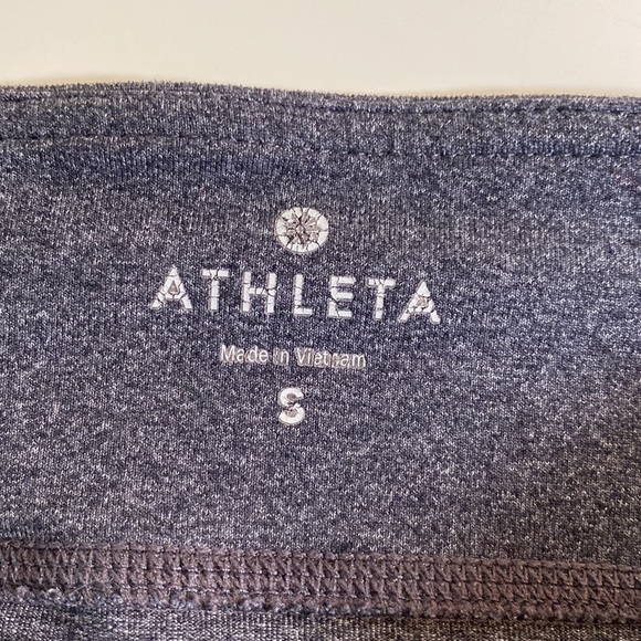 ATHLETA Capri Athletic Pants Black Size Small - Picture 4 of 9